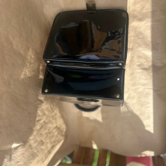 Vintage 1960’s Elizabeth Arden Train Case patent leather - Picture 6 of 10